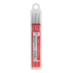 【パイロット】 フリクション 替え芯 1.0mm 赤 3本入 LFBKRF-30M-3R