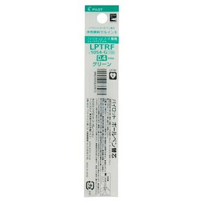 【パイロット】 ゲルボールペン 替え芯 ジュースアップ3＆4用 0.4mm グリーン LPTRF-10S4-G