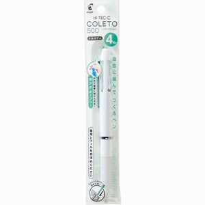 【パイロット】 ハイテックC コレト500 本体 4色用 ホワイト P-LHKC50C-W