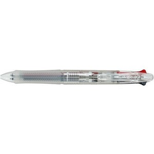 【パイロット】 4色油性ボールペン アクロボール4 0.7mm ノンカラー BKAB-45F-NCC 透明 クリア