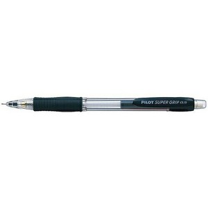 【パイロット】 シャープペン スーパーグリップノック 0.5mm ブラック HGP-10R-B5