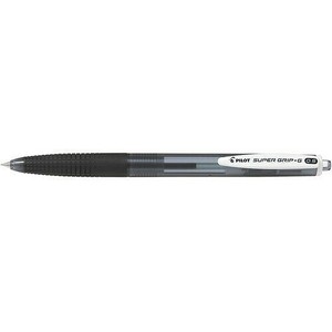 【パイロット】 油性ボールペン スーパーグリップG ノック式 0.5mm 黒 BSGK-10EF-BB
