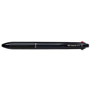【パイロット】 多機能油性ボールペン アクロボール3+1 0.7mm ブラック BKHAB-50F-BK
