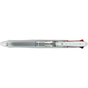 【パイロット】 4色油性ボールペン アクロボール4 0.5mm ノンカラー BKAB-45EF-NCC 透明 クリア