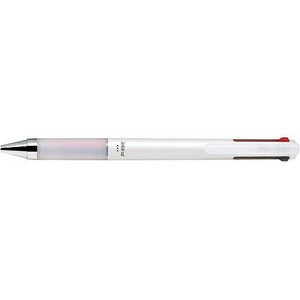 【パイロット】 3色ゲルボールペン ジュースアップ3 0.4mm ホワイト LKJP-50S4-W