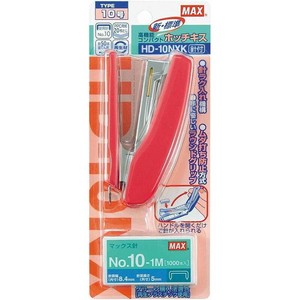 【MAX】 ホッチキス　 ピンク　 針付　 HD91521 HD-10NXK