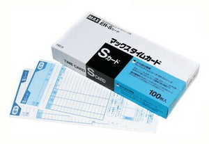 【MAX】 タイムカード　 ER-Sカード　 ER90060
