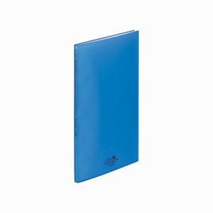 【リヒトラブ】 AQUA DROPs クリヤーブック A4・S型 青 N5000-8