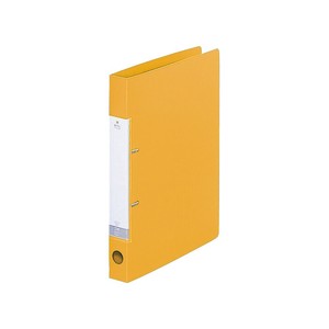【リヒトラブ】 リクエストD型リングファイル A4S 黄 G2220-5