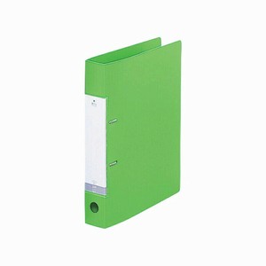 【リヒトラブ】 リクエスト D型リングファイル A4・S型 2穴 黄緑 G2230-6