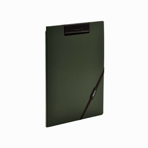 【リヒトラブ】 SMART FIT クリップファイル A4 オリーブ F7560-22