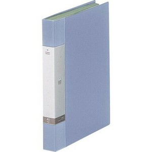 【リヒトラブ】 リクエスト クリヤーブック A4S 40ポケット ミズ クリアファイル G3202-14