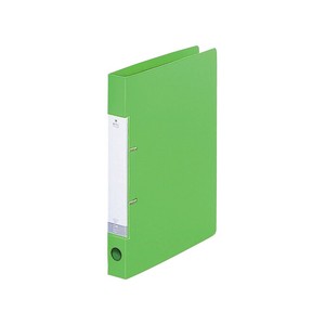 【リヒトラブ】 リクエストD型リングファイル A4S 黄緑 G2220-6