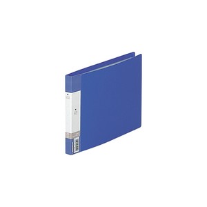 【リヒトラブ】 クリアーブック A5E 20ポケット アオ G3224-8