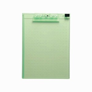 【リヒトラブ】 AQUA DROPs クリップボード A4・E型 黄緑 A5010-6 LIHIT