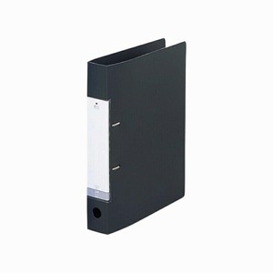【リヒトラブ】 リクエスト D型リングファイル A4・S型 2穴 黒 G2230-24