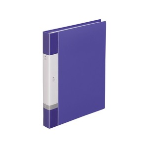【リヒトラブ】 クリアーブック 交換式 青 A4S 25ポケット G3802-8