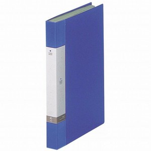 【リヒトラブ】 リクエスト クリヤーブック A4S 40P アオ クリアファイル G3202-8