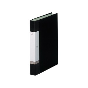 【リヒトラブ】 クリアーブック A4S 40ポケット クロ G3202-24