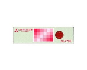 【三菱鉛筆】 色鉛筆7700 15 赤 K7700.15