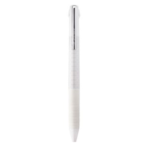 【三菱鉛筆】 油性ボールペン ジェットストリーム スリムコンパクト 3色 0.5mm ホワイト SXE3JSS05.1