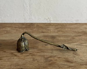 CANDLE SNUFFER Single flower　キャンドルスナッファー/蝋燭/インテリア
