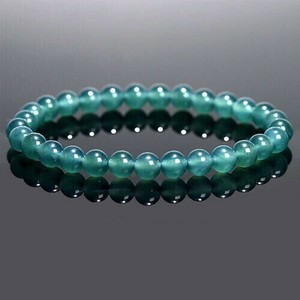 高品質 透明感 約5mm jadeite グァテマラ翡翠 硬玉 ブレスレット 天然ひすい ジェダイト