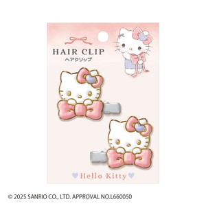 【先行受注】エポキシ樹脂ヘアクリップ るんるんリボン サンリオキャラクターズ 予約〆10/8