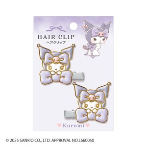 【先行受注】エポキシ樹脂ヘアクリップ るんるんリボン サンリオキャラクターズ 予約〆10/8