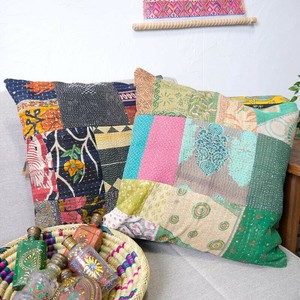 【再入荷】グドゥリーパッチワーククッションカバー