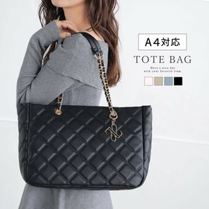 Tote Bag Quilt Ladies fashion Leather