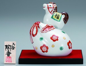 九谷烧 动物摆饰 日本制造