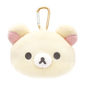 1月新発売　リラックマ カラビナ付きぬいぐるみファスナーマスコット　コリラックマ