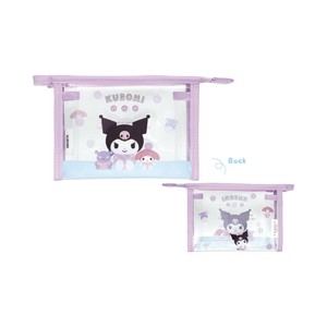 1月新発売　サンリオキャラクターズ フチイロポーチ　バレー／クロミ