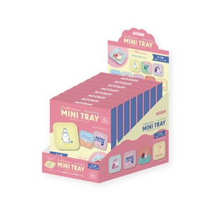 1月新発売　ムーミン コレクションミニトレイ color of funny／10個入BOX