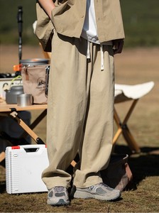 カジュアルパンツ   裏起毛 秋冬 無地 ゆったり 快適 メンズ ファッション  MBQ3675