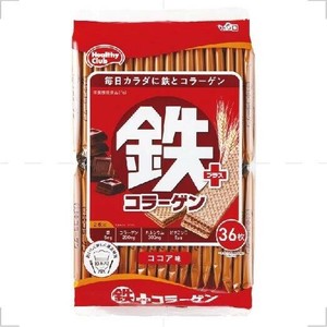 【栄養機能食品】鉄＋コラーゲンウエハース 36枚入