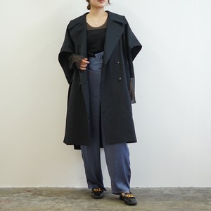 2025年新商品 预购 背心外套/马甲 米色 Design 黑 大衣 长马甲/背心