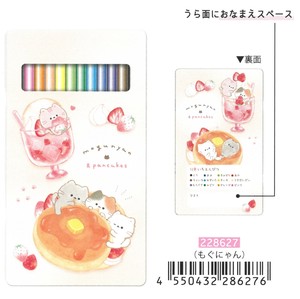 【2025年秋冬新作予約】【新学期】缶ケース入り12色色鉛筆　もぐにゃん　228627