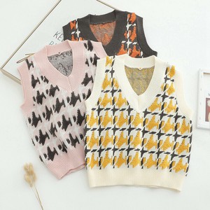ベスト Vネック ニット 秋冬  レディース ファッション  DYLA1139