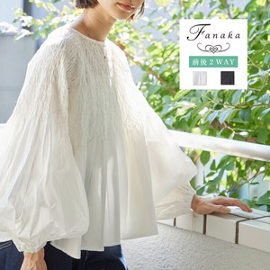 衬衫 2WAY/两用 抽褶 Fanaka 手工缝制 衬衫