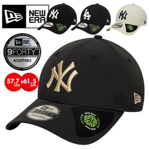 NEW ERA ニューエラ 帽子 キャップ 9FORTY 男女兼用 スポーツ お揃い シンプル 無地 調節可能 MLB LA NY