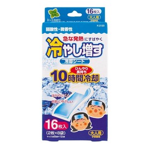 冷やし増す冷却シート16枚入 大人用ミントの香り K-2120