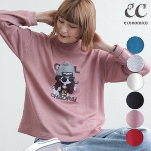 ニット帽女の子プリントプルオーバー　2025AW　Economico