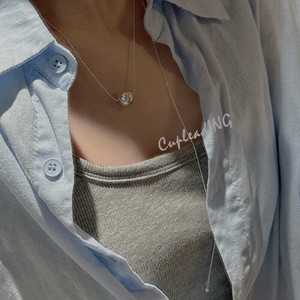 ＜人気商品＞INSスタイル 925銀製 ビーズネックレス レトロ 調節式 シンプル韓風 カラー用