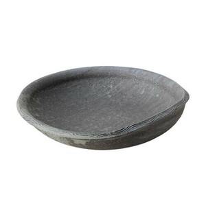 信楽焼 黒釉 盛鉢 G5-1409 5310-204