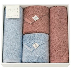 糸屋のタオル ハーフバス・フェイスタオルセット GP-BGFF-080-BT 2062-064