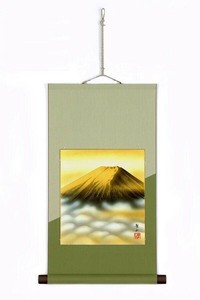 葛谷聖山(梅月)色紙掛　金富士　1250640
