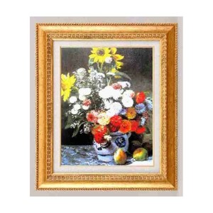 ルノワール名画額F6金　1767940・花束