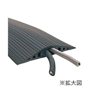 ユニット ソフトカラープロテクター　黒8m巻 866-125